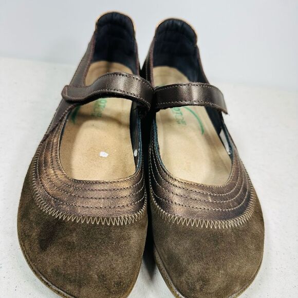 NAOT US 6Brown Mary Jane Flats EUR 37 - Picture 3 of 7